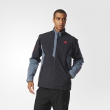 I37b6209 - Adidas GoreTex TwoLayer Jacket With Stretch Black - Men - Clothing